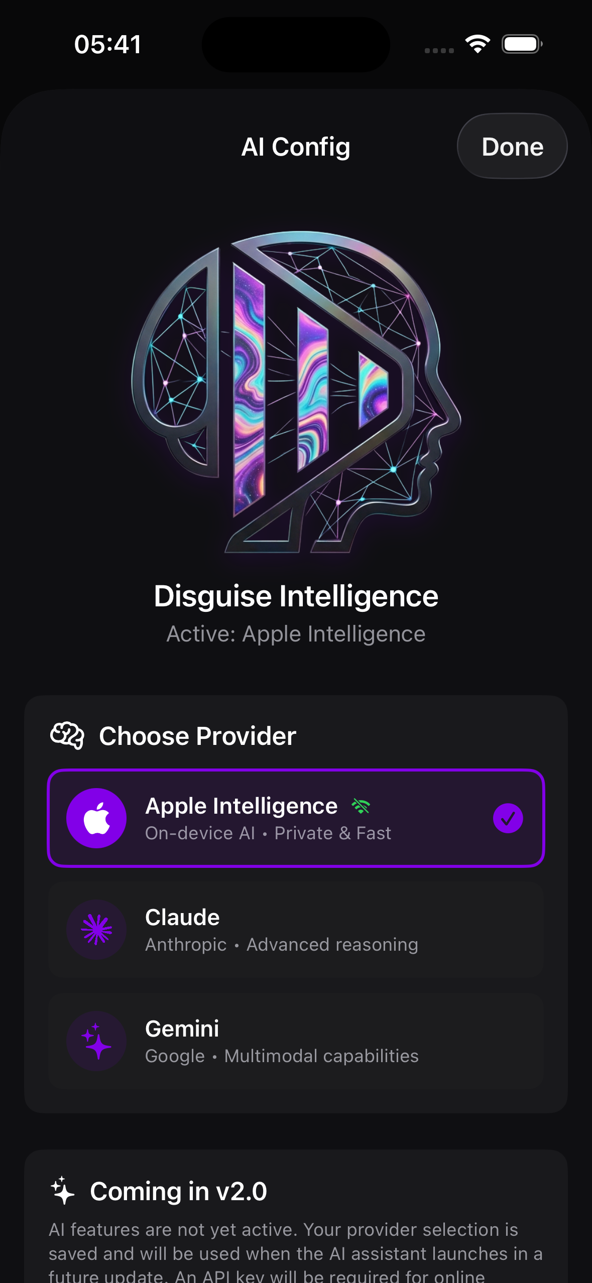 Disguise User Guide App — AI Integration