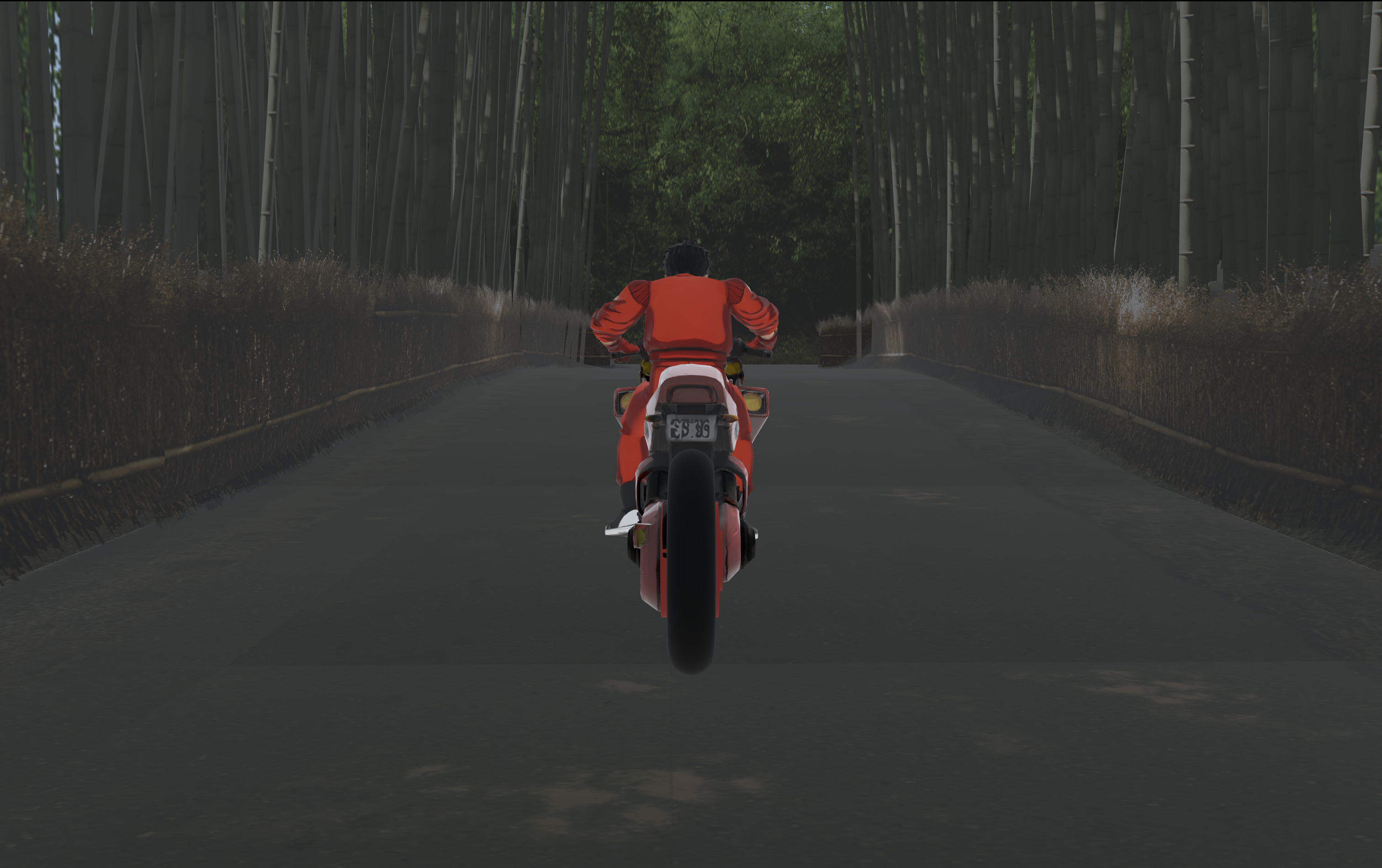 SakuraXR — Akira Sagano scene, desktop